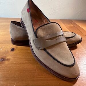 Marc Joseph Tan Leather Bryant Park Women’s Loafers - Size 6